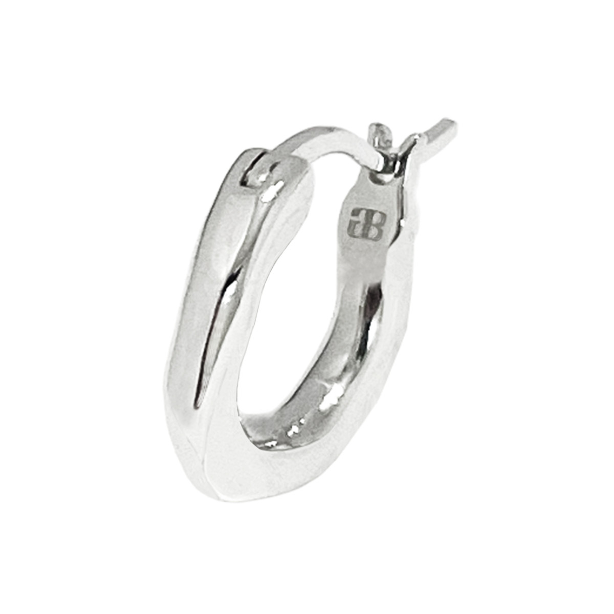 Rock Hoop Earring