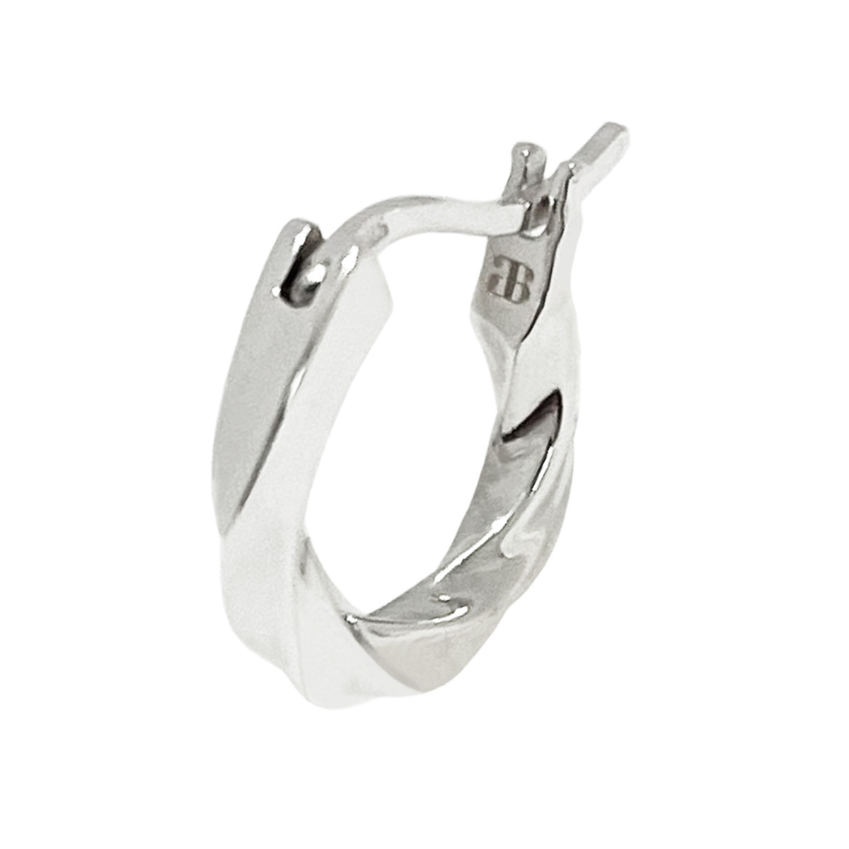 Twist Hoop Earring