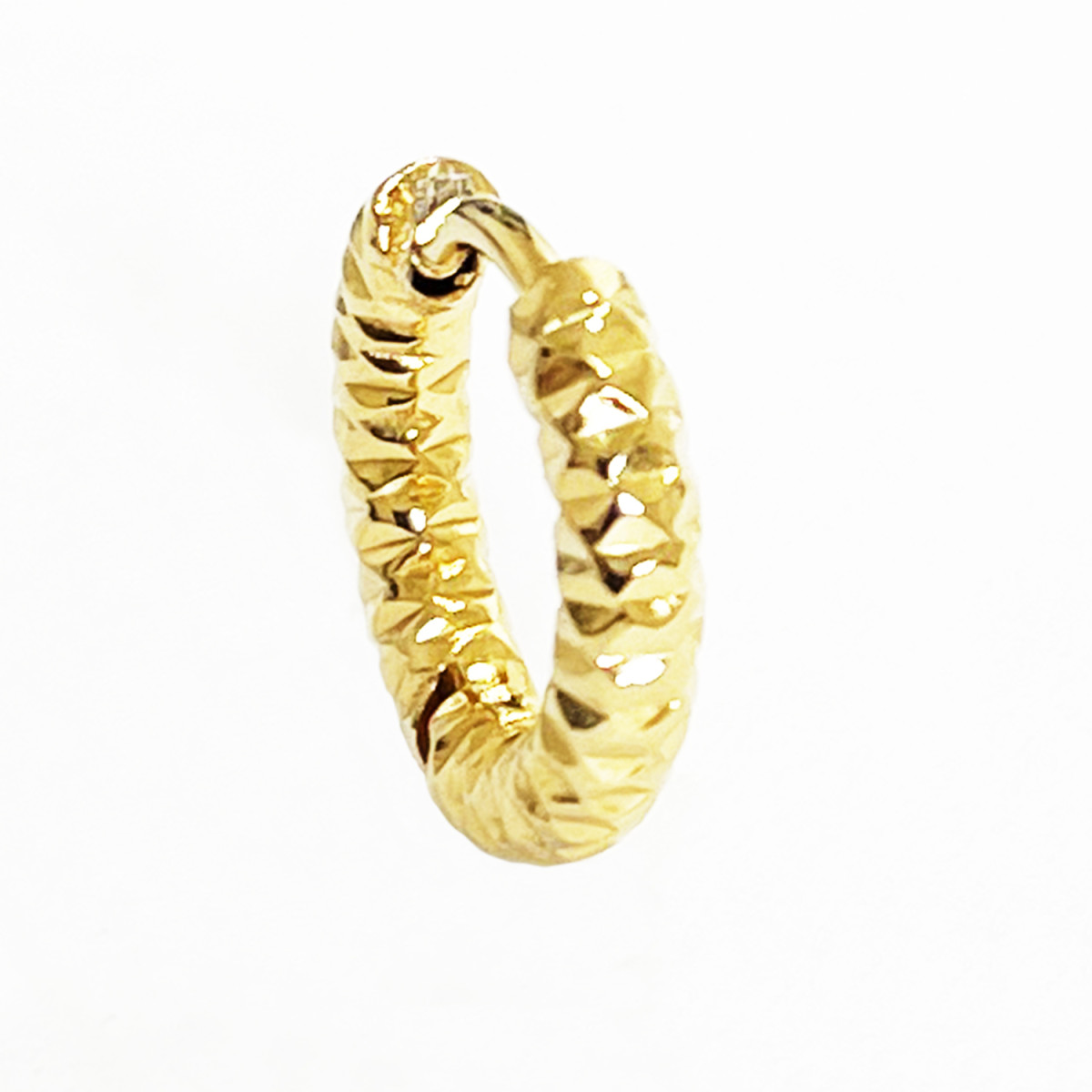 Jaggy Design Hoop Earring