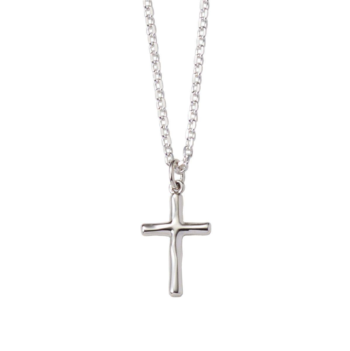 Rock Cross Necklace