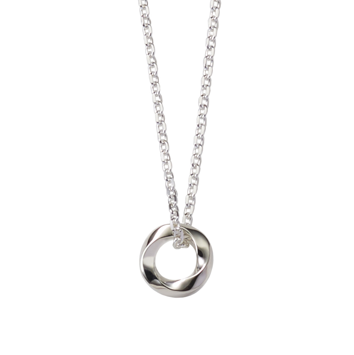 Twist Ring Necklace