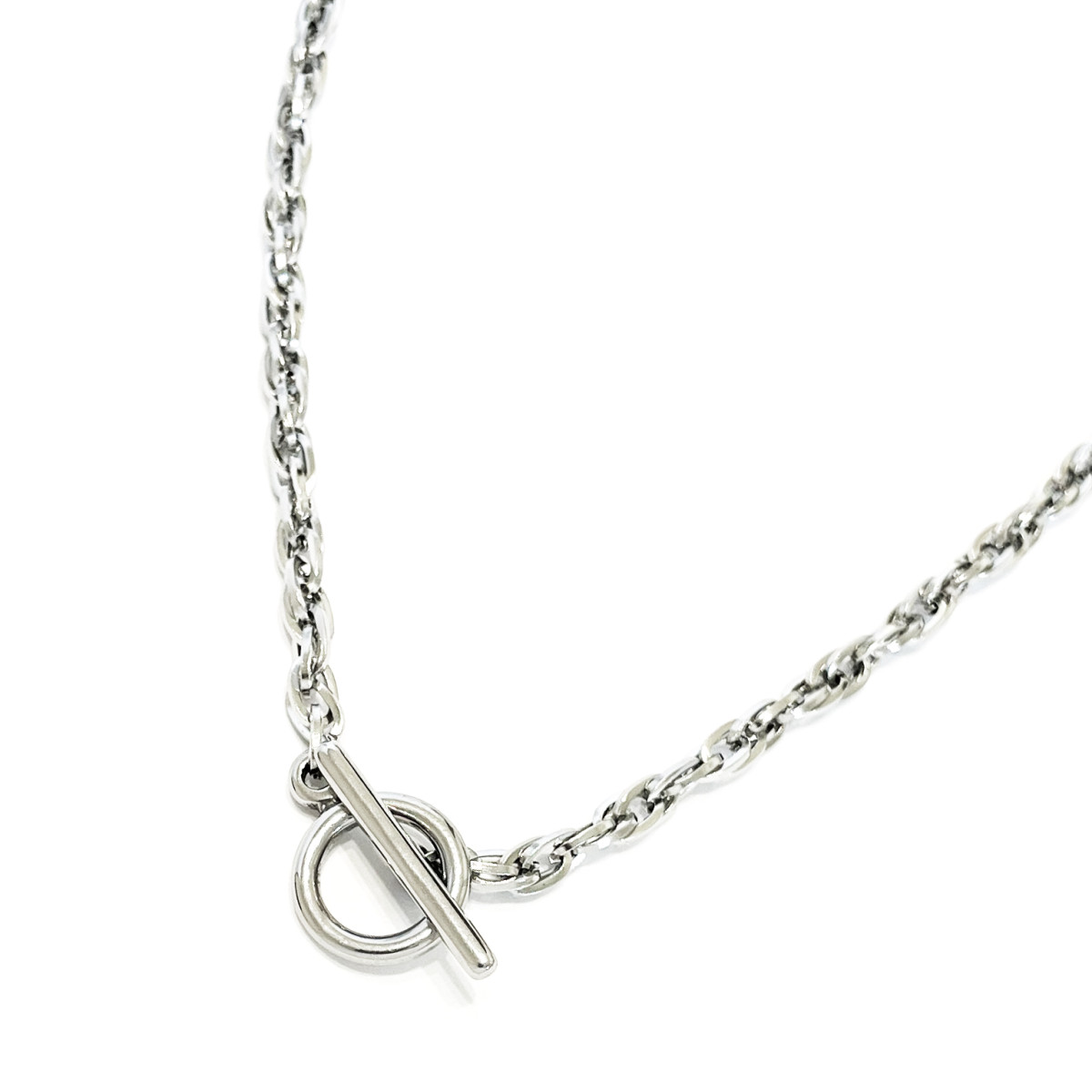 Spiral Chain Mantel Necklace